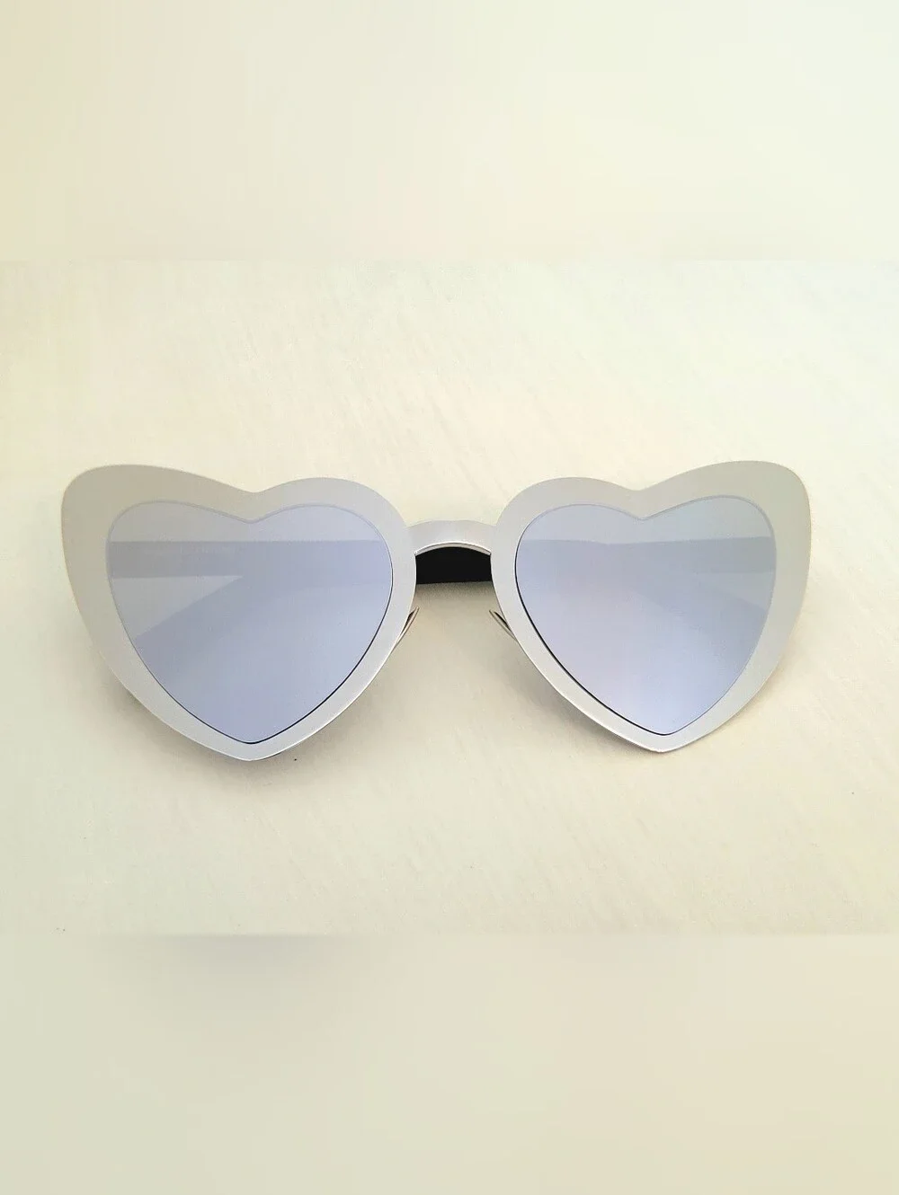 Saint Laurent Loulou Silver Mirror Chrome Women’s Sunglasses - Like New!